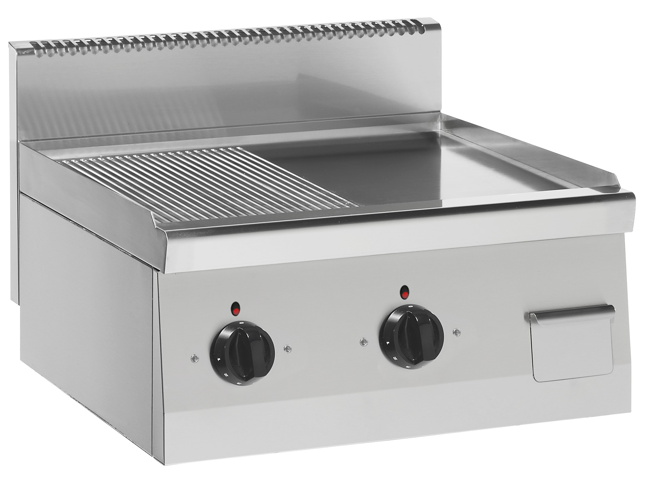 LGE6921 Electric fry tops smooth-ribbed griddles (1/2+1/2)