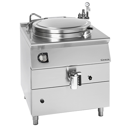 GAS BOILING PAN - INDIRECT HEATING 50 L