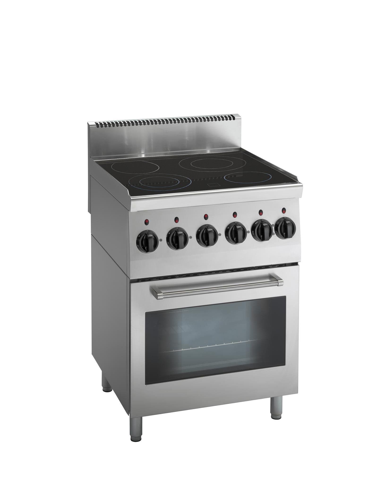 LPV674E Piani cottura 4 piastre vetroceramica su forno elettrico