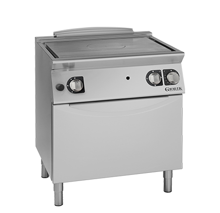 GAS SOLID TOP ON ELECTRIC OVEN
