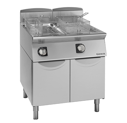 GAS FRYER - 13+13 L - CLEAN TANK