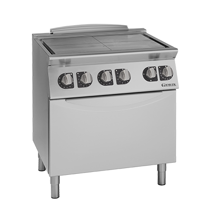 ELECTRIC SOLID TOP ON ELECTRIC OVEN