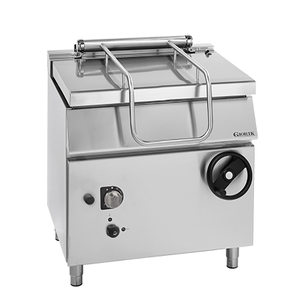 MANUAL TILTING GAS BRATT PAN - BOTTOM IN DUPLEX 2304 - 50 L