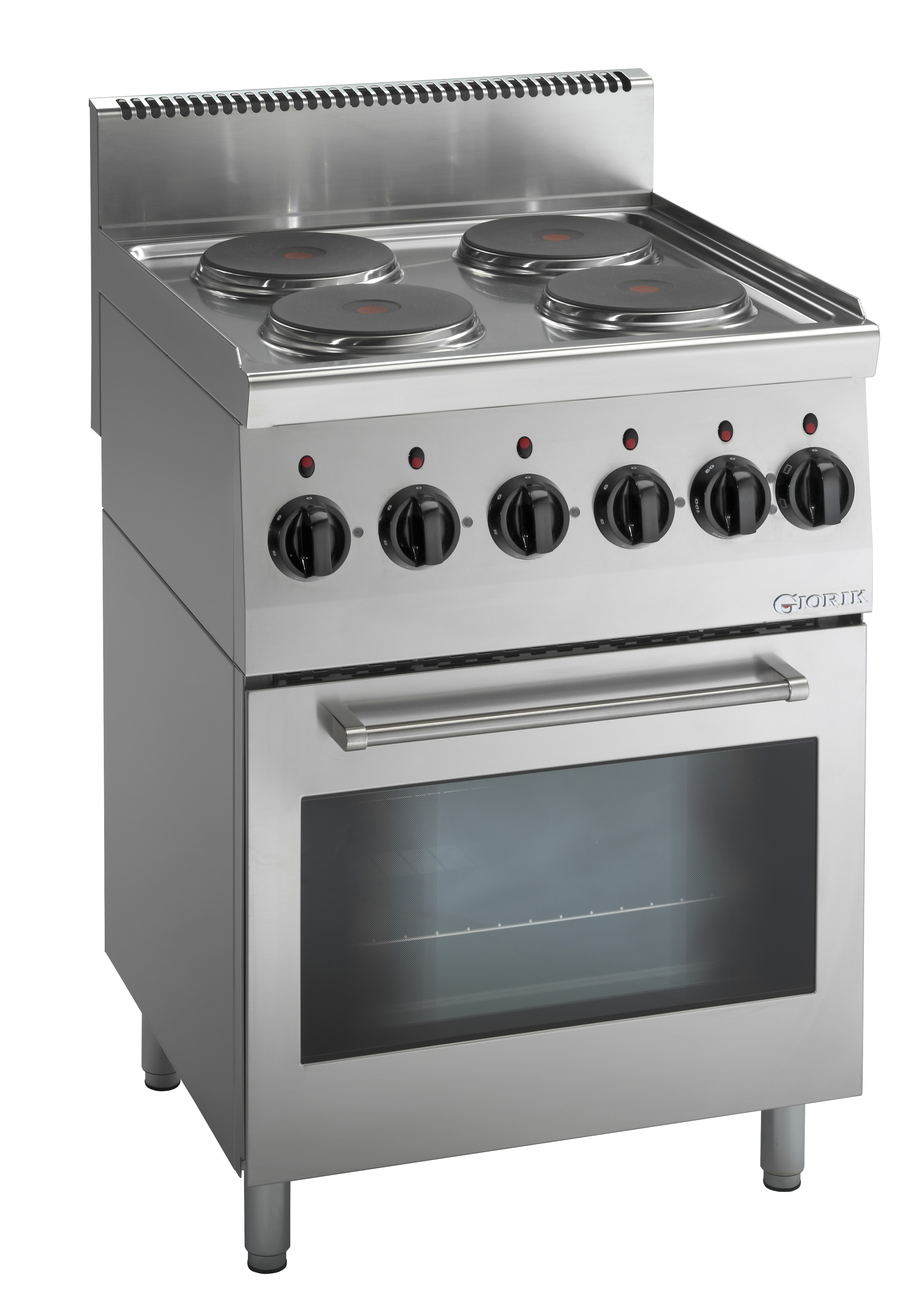 LPE674E Electric hobs with 4 plates on electric oven