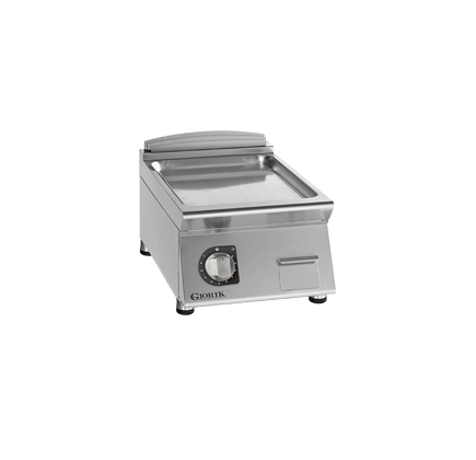 ELECTRIC FRY TOP, COUNTERTOP - SMOOTH SATIN CHROME GRIDDLE