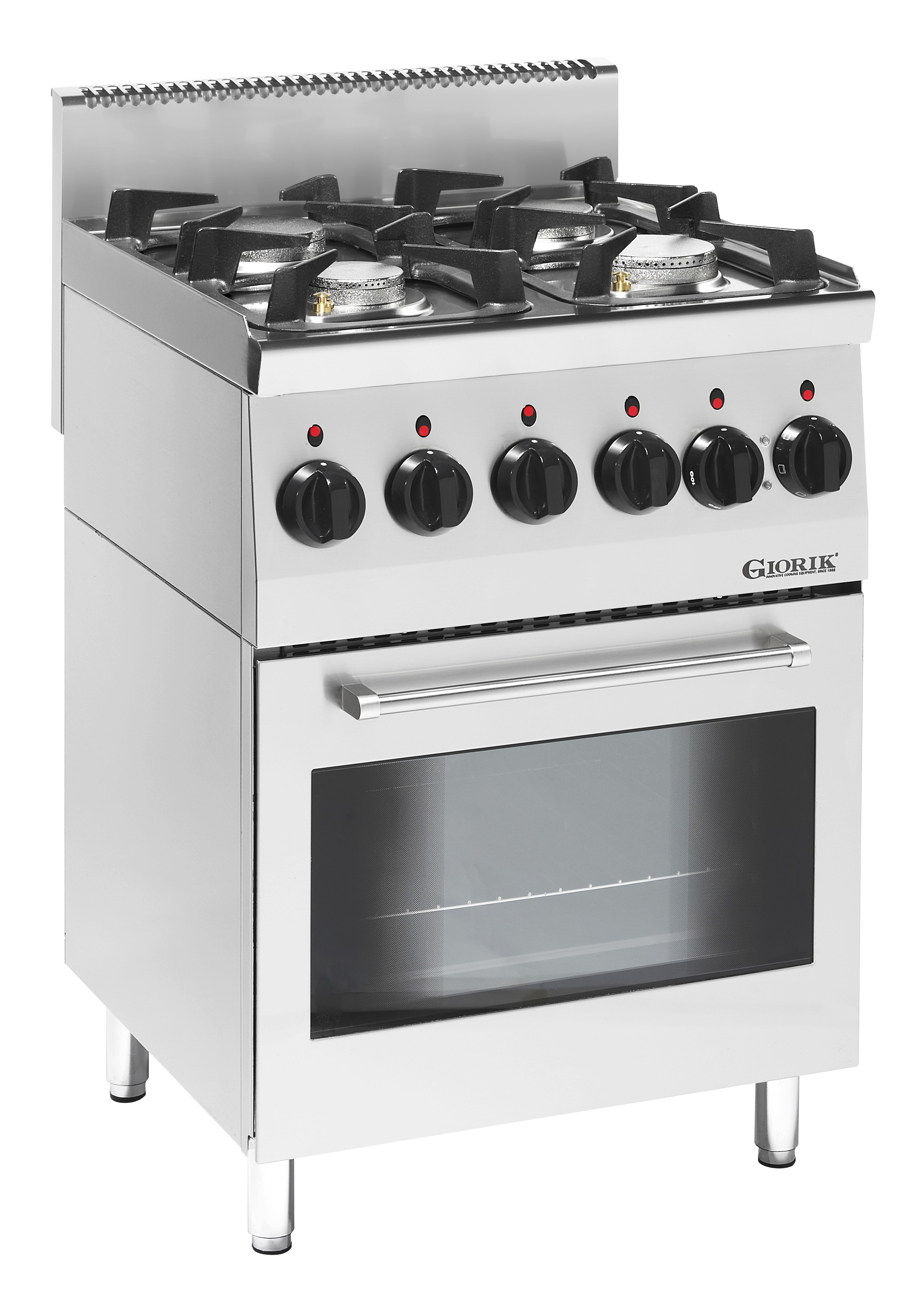 LPG694E Tables de cuisson 4 feux avec four électrique