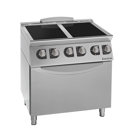 CUCINA VETROCERAMICA SU FORNO ELETTRICO