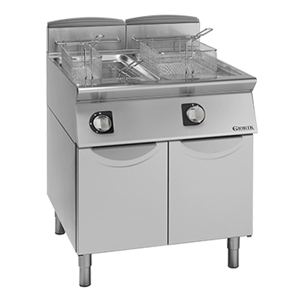 GAS FRYER - 13+13 L