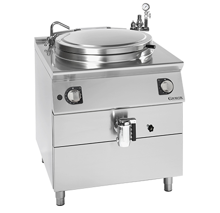 CASSEROLE ÉLECTRIQUE - RÉCHAUFFEMENT INDIRECT 150 LT.