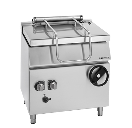 MANUAL TILTING ELECTRIC BRATT PAN - IRON BOTTOM - 50 L