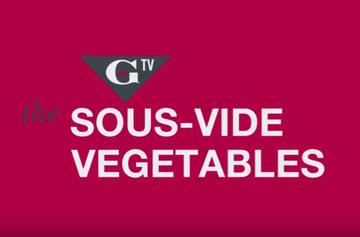 Sous - vide vegetables